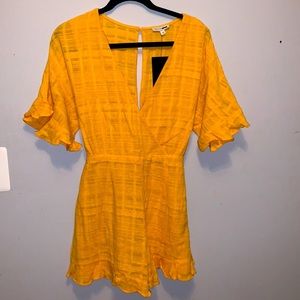 Yellow romper